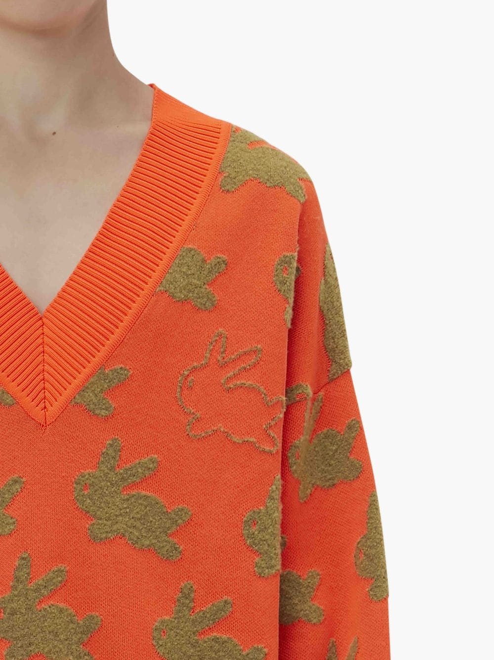 BUNNY V NECK JUMPER - 6