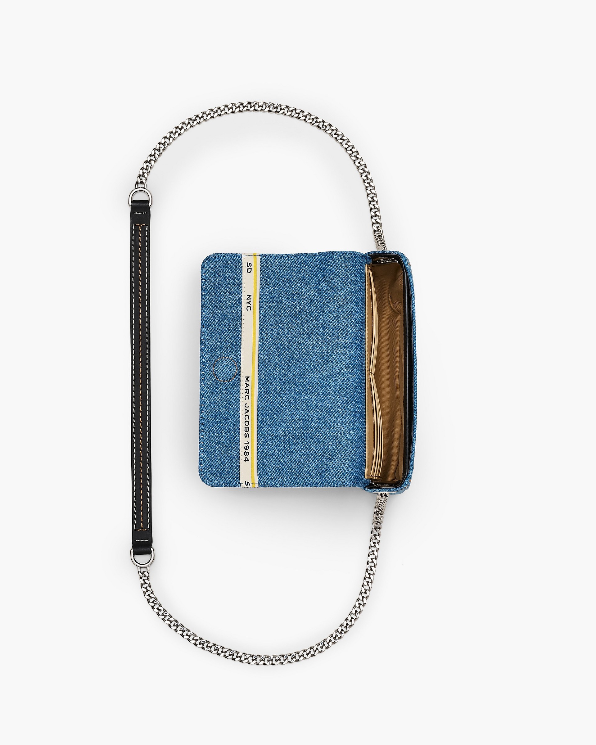 THE DENIM CHAIN MINI BAG - 6