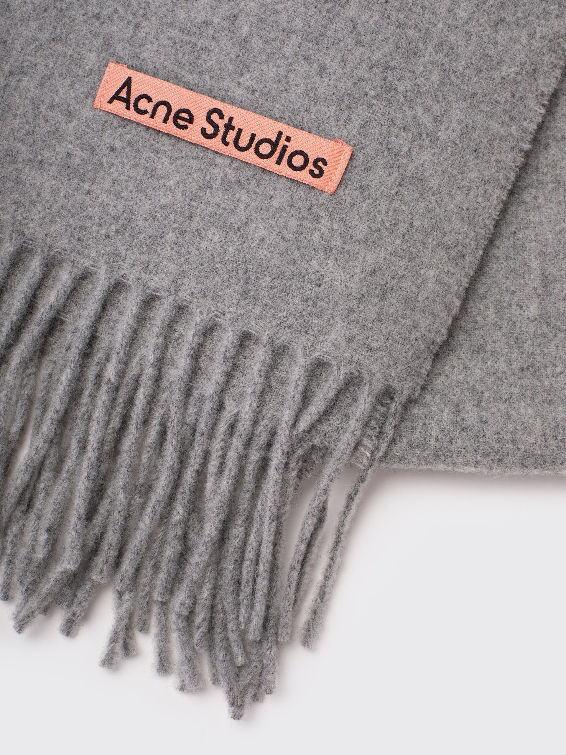 Fringe Wool Scarf - 3