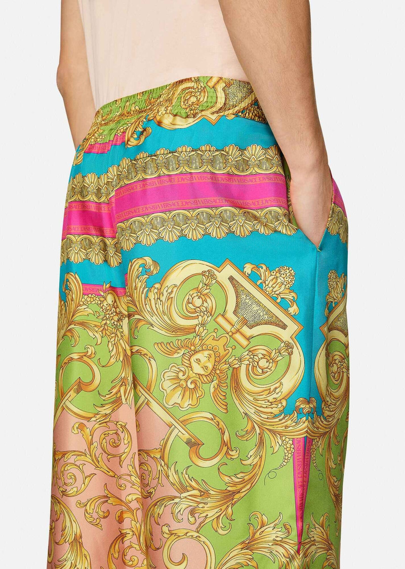 Barocco Goddess Silk Pants 5