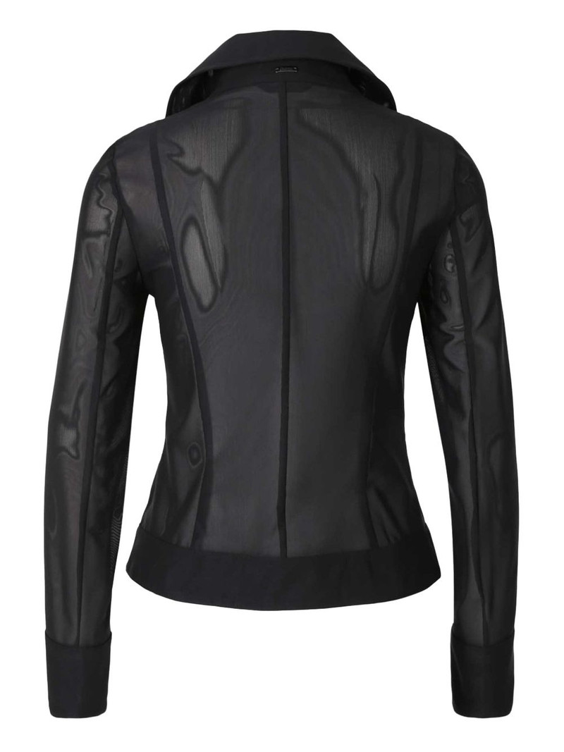 Herno zip-up biker jacket outlook