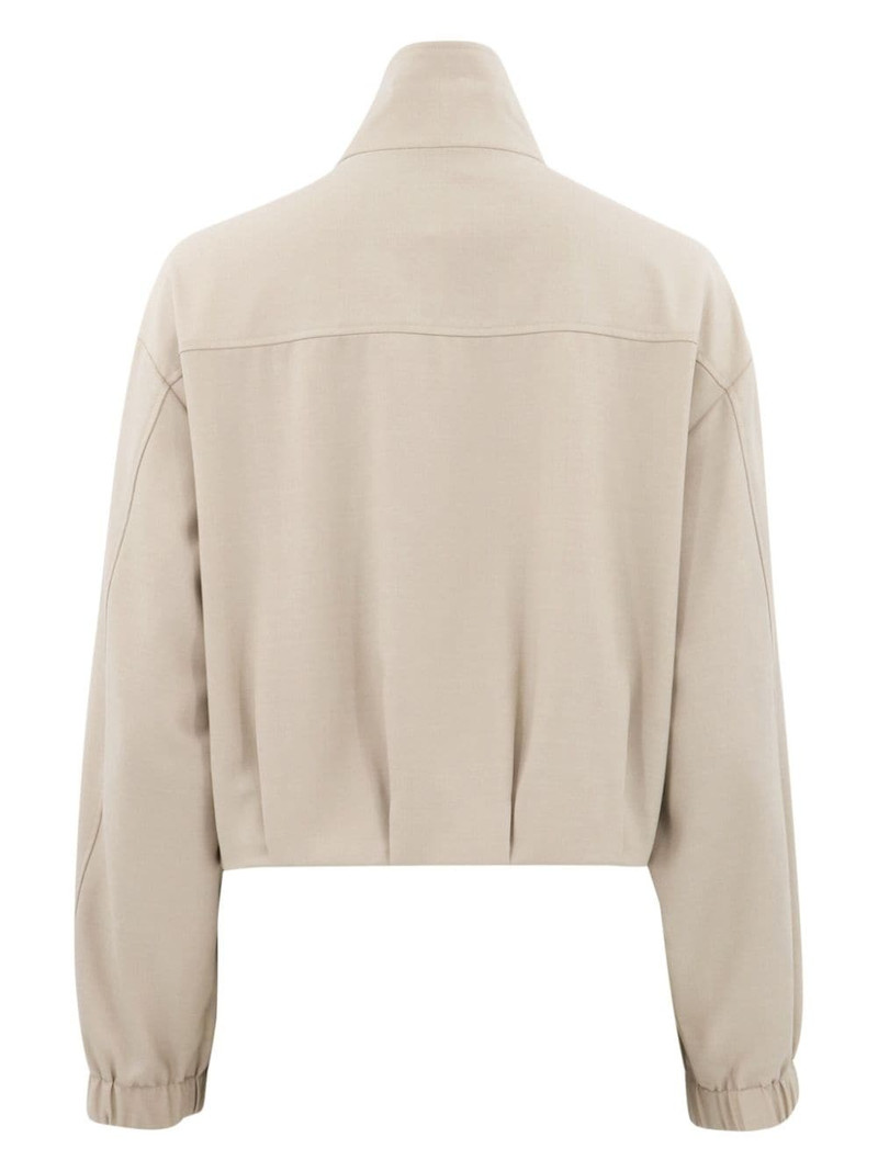 SIMKHAI Geniveve cropped track jacket outlook