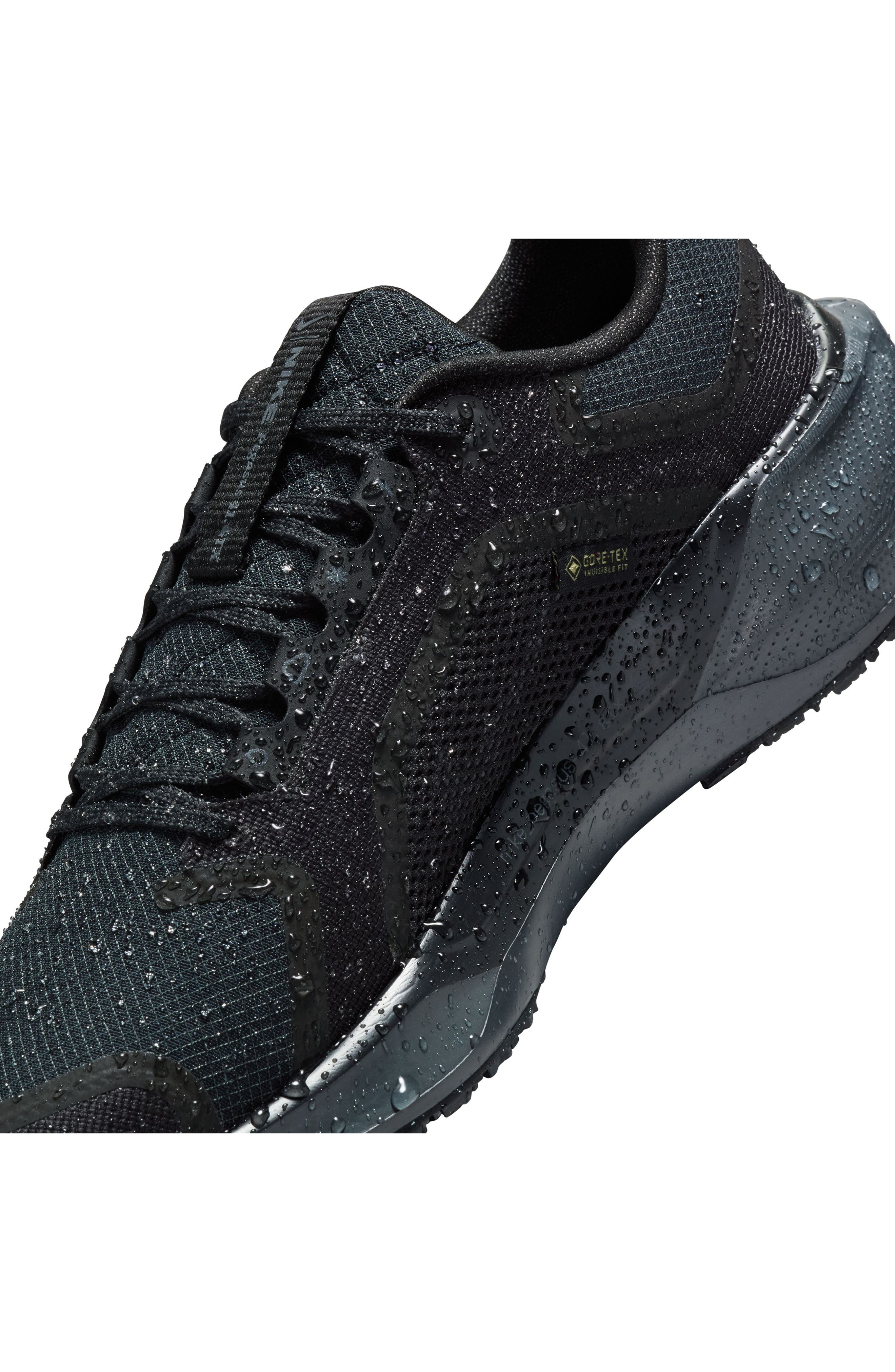 Nike Air Zoom Pegasus 41 Gore-Tex® Waterproof Running Shoe in 001 Black/black at Nordstrom - 8