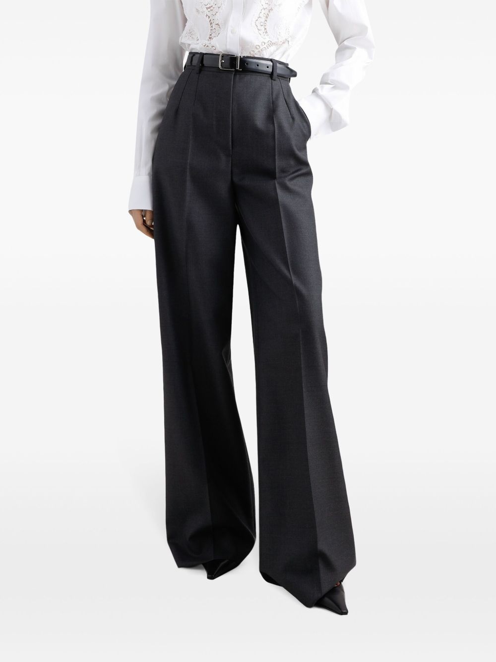 wide-leg trousers - 4