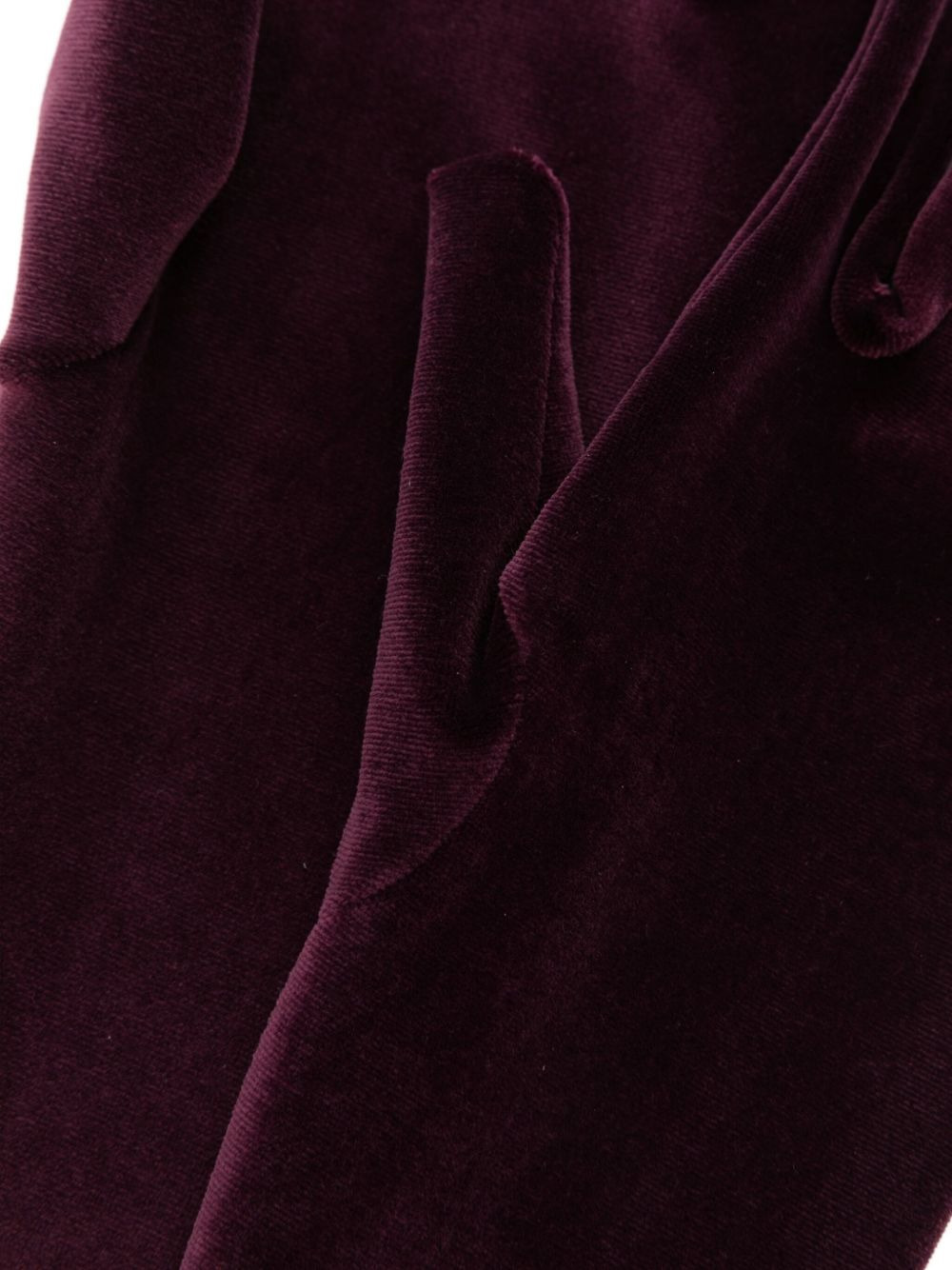 logo-embellished long gloves - 2