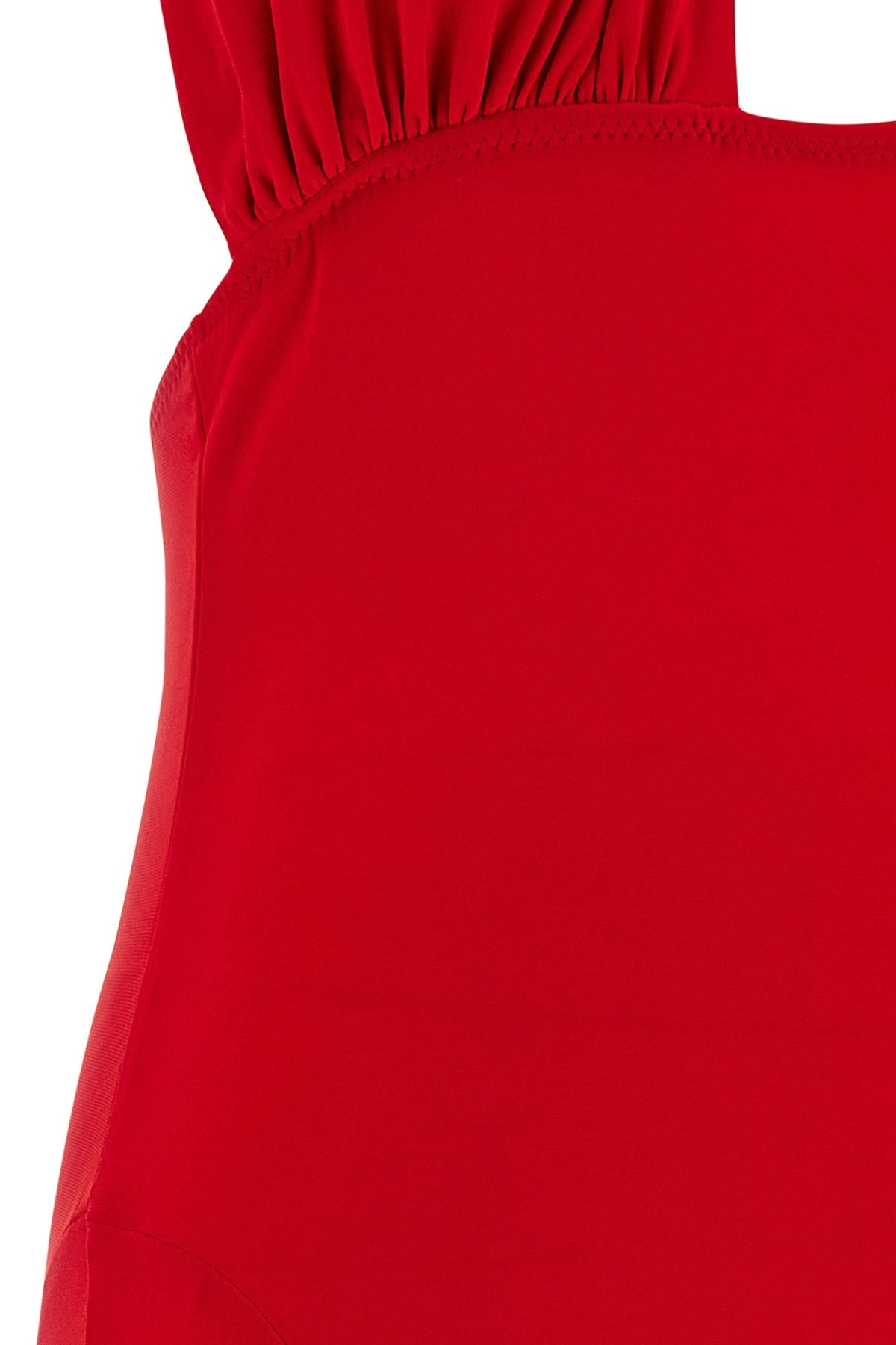 'Cross Halter Fishtail' dress - 5