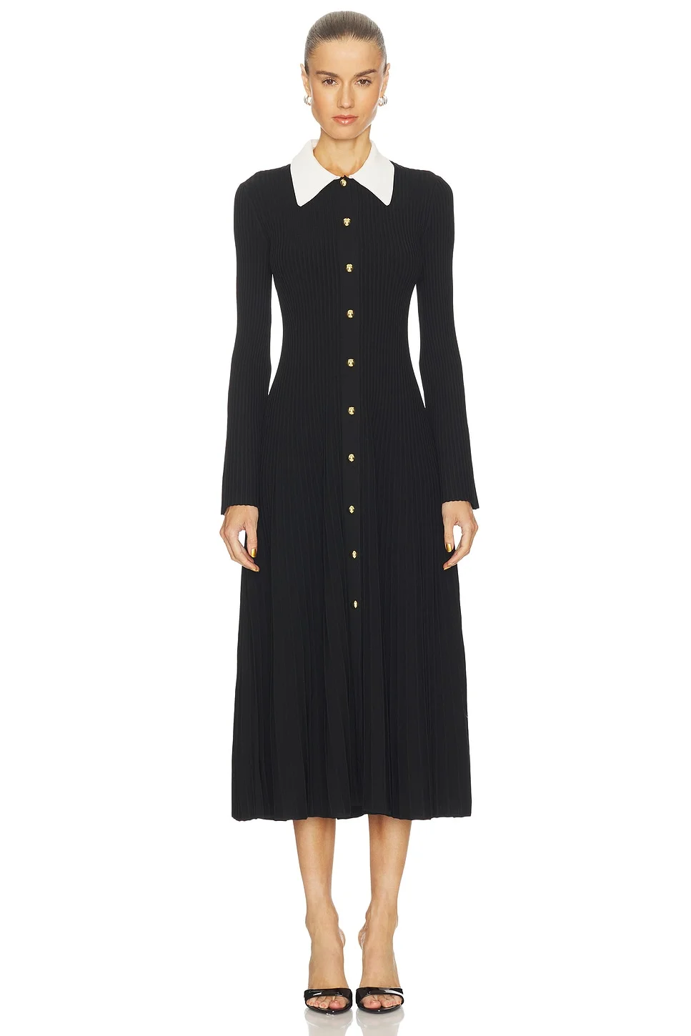 Philippa Long Sleeve Midi Dress - 1