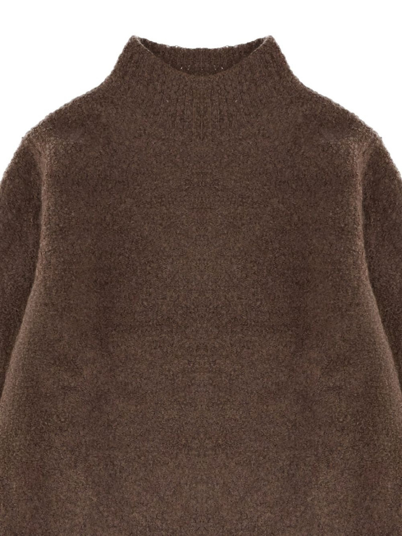 BOSS funnel neck sweater outlook