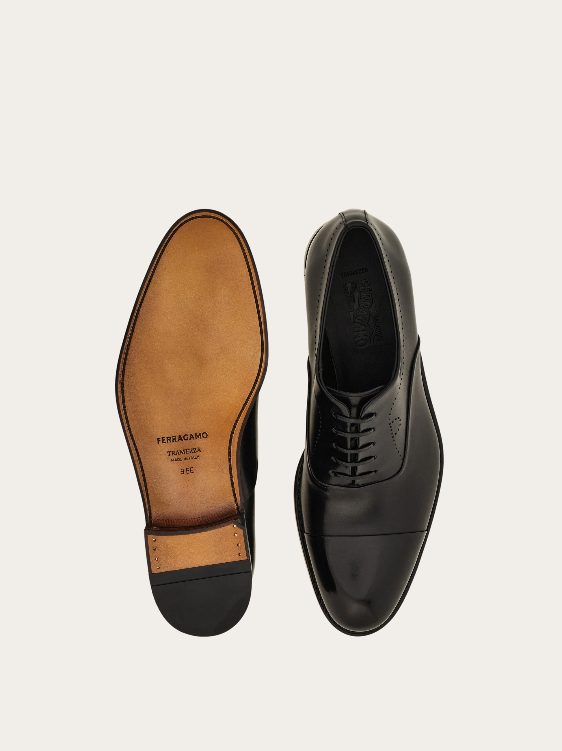 Tramezza Oxford with toe cap - 6
