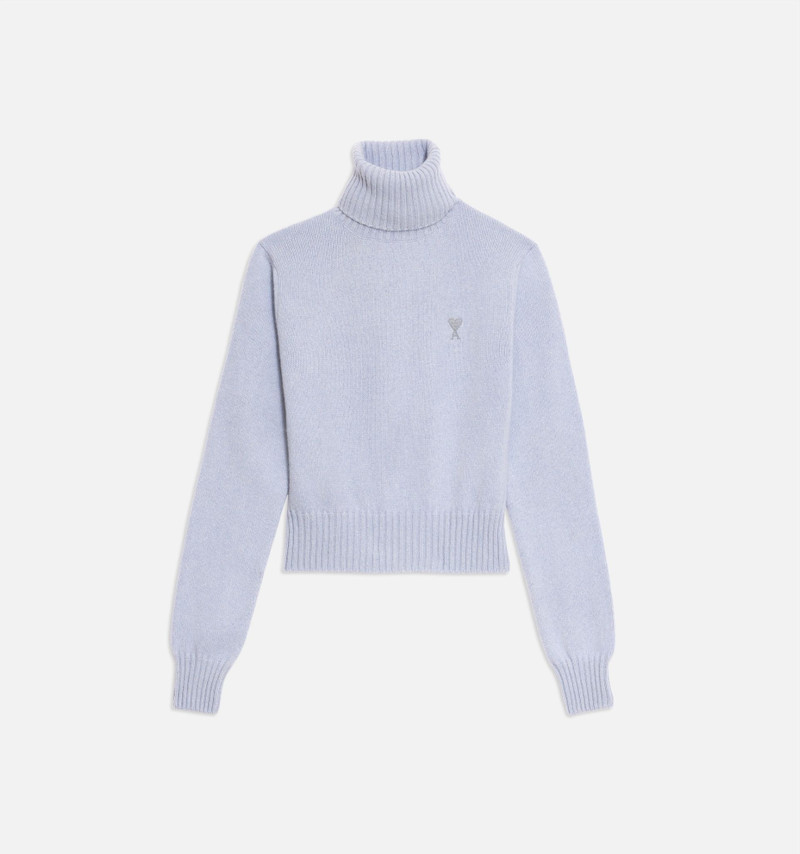 AMI Paris Turtleneck Ami De Coeur Sweater outlook
