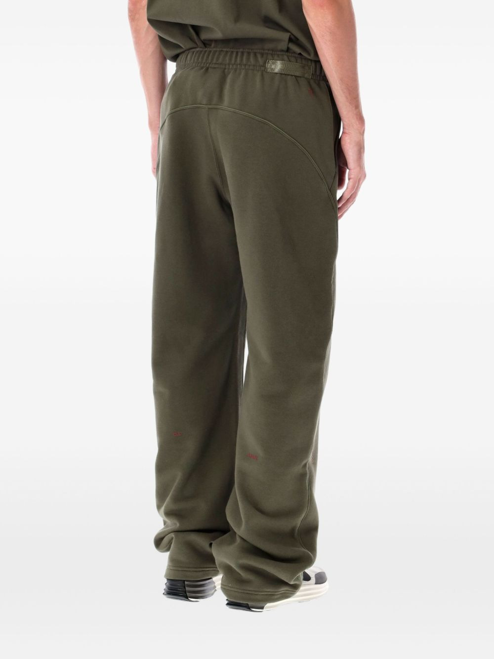 Nocta elastic-waistband fleece track pants - 3