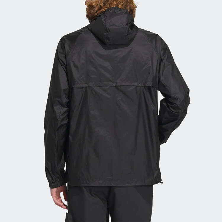 adidas LW UPF Windbreaker Jackets 'Black' IA1783 - 3