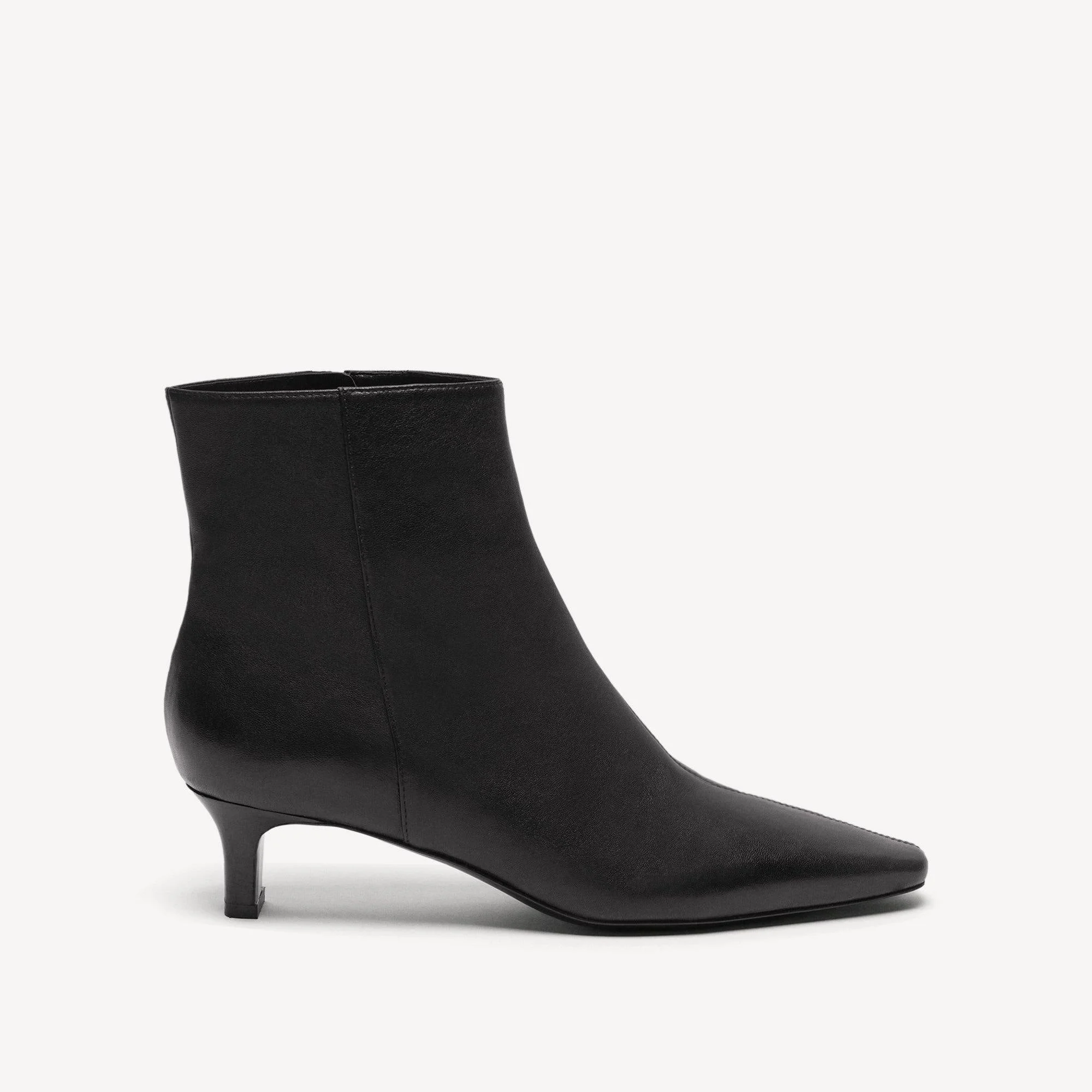 Ainsle Bootie in Smooth Leather - 1