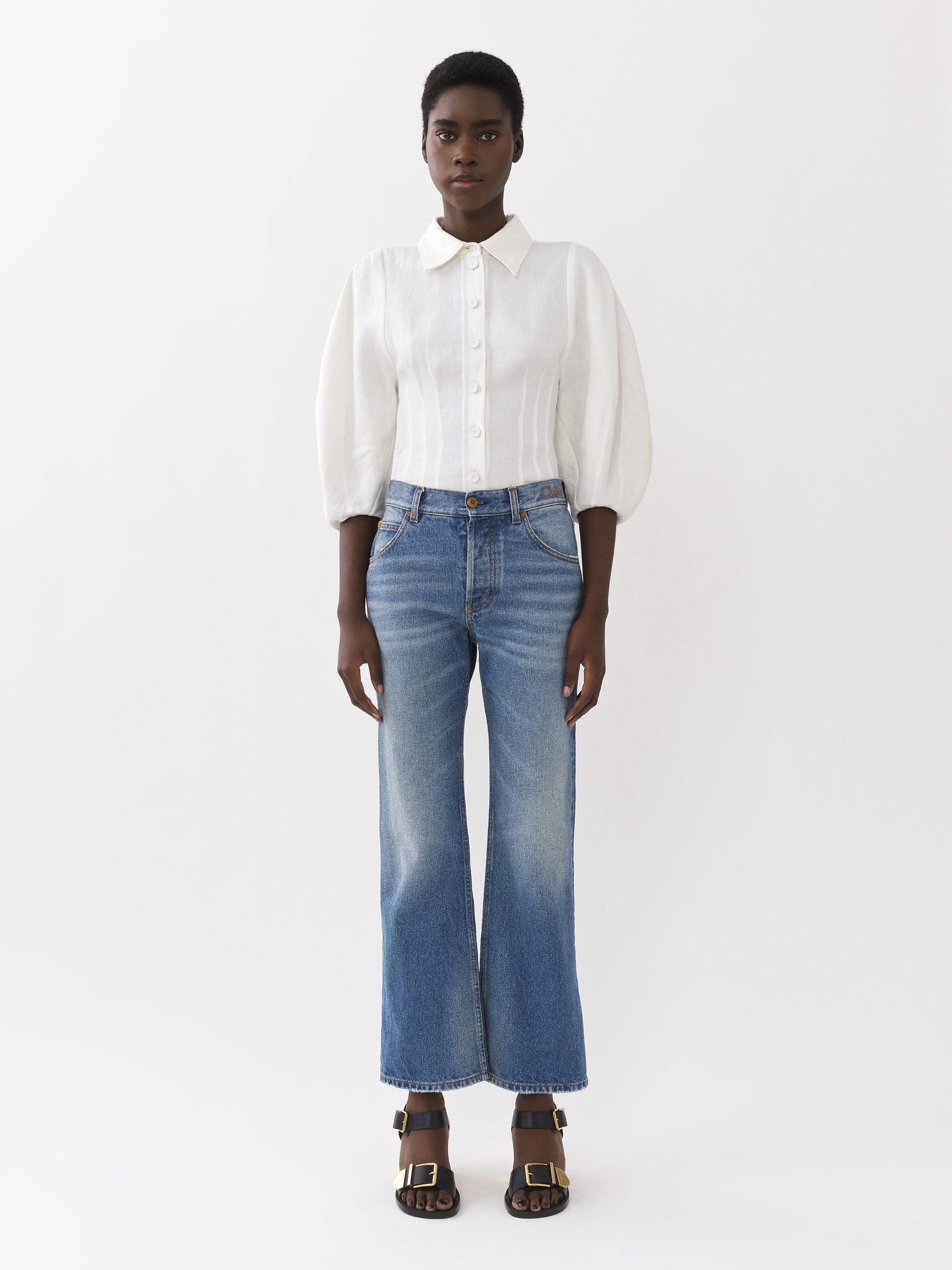 FUEGO CROPPED BOOTCUT JEANS - 2