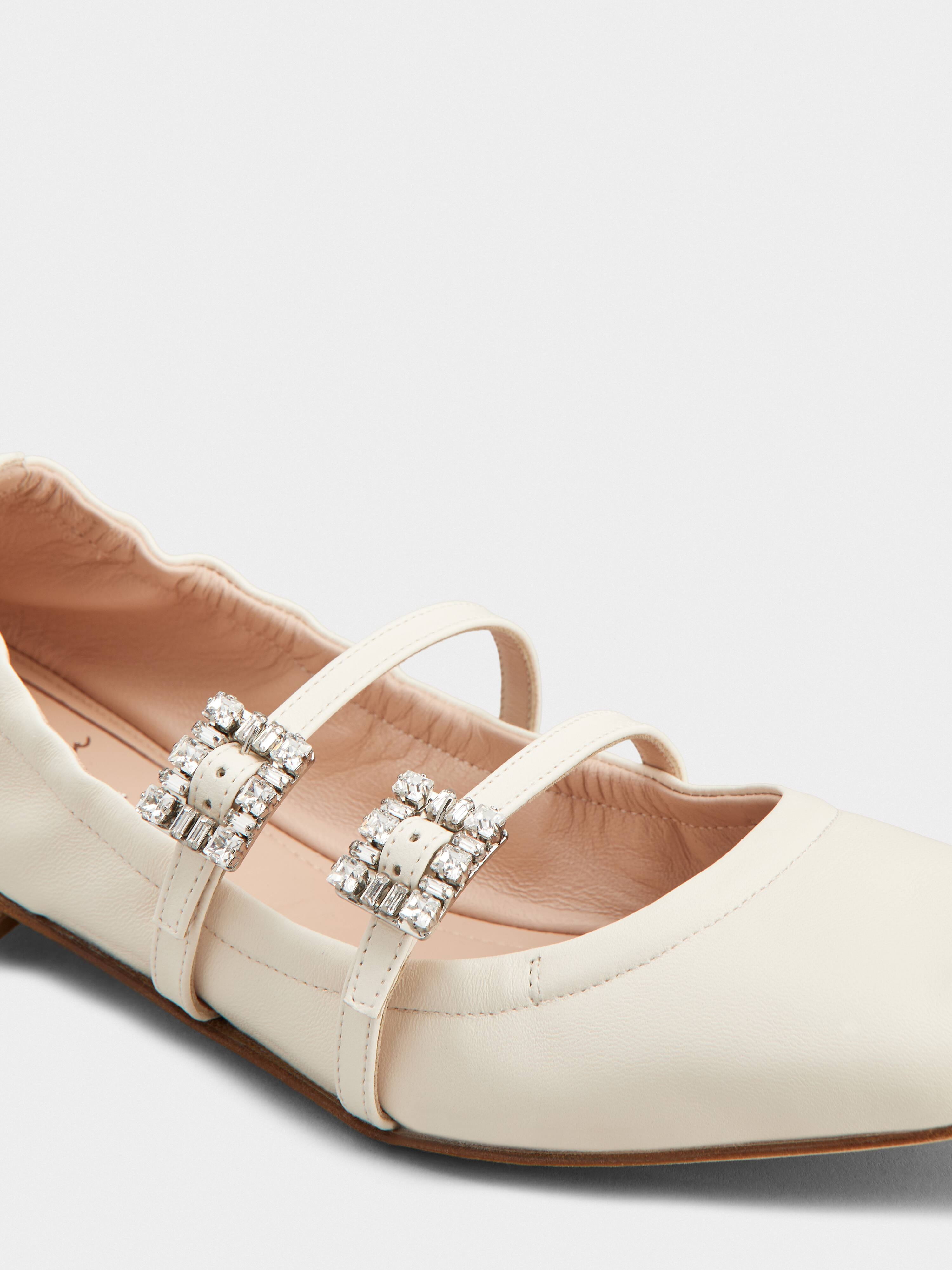 Mary Janes in nappa leather - 3