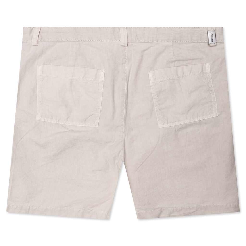 FRONT POCKET CARGO SHORT - CHAMPAGNE - 2