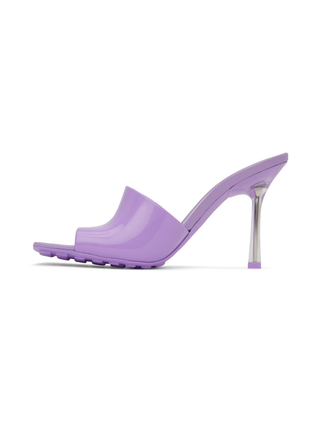 Purple Stretch Mules - 3