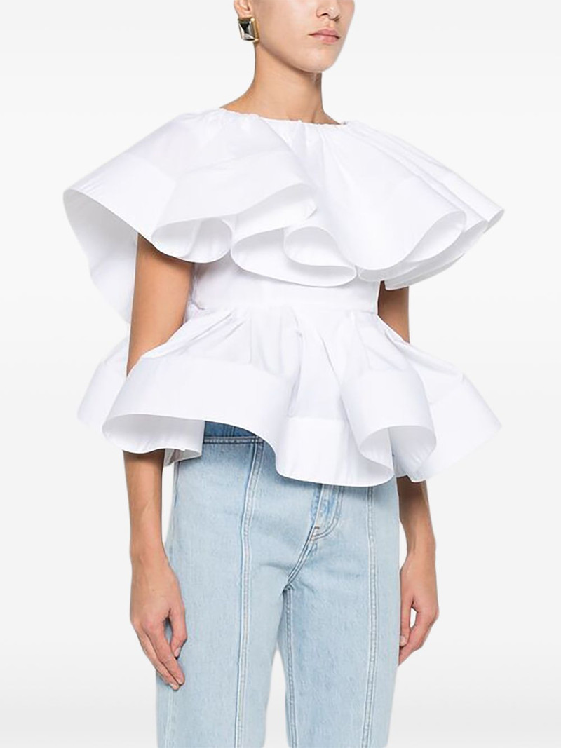 ruffles-detail blouse 3