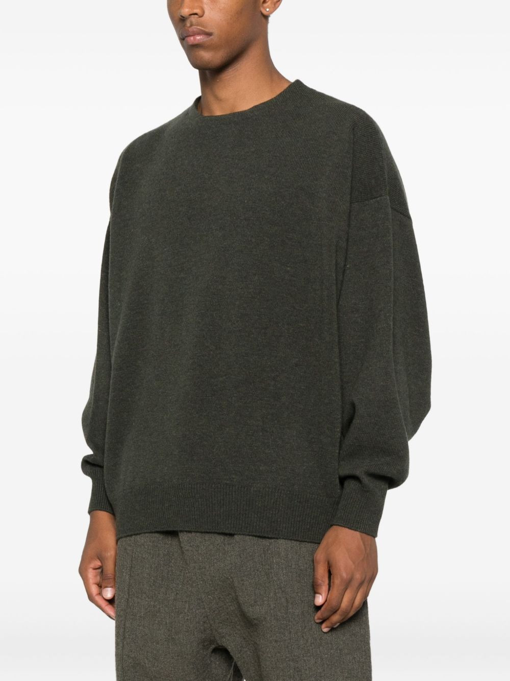 crew-neck wool sweater - 3