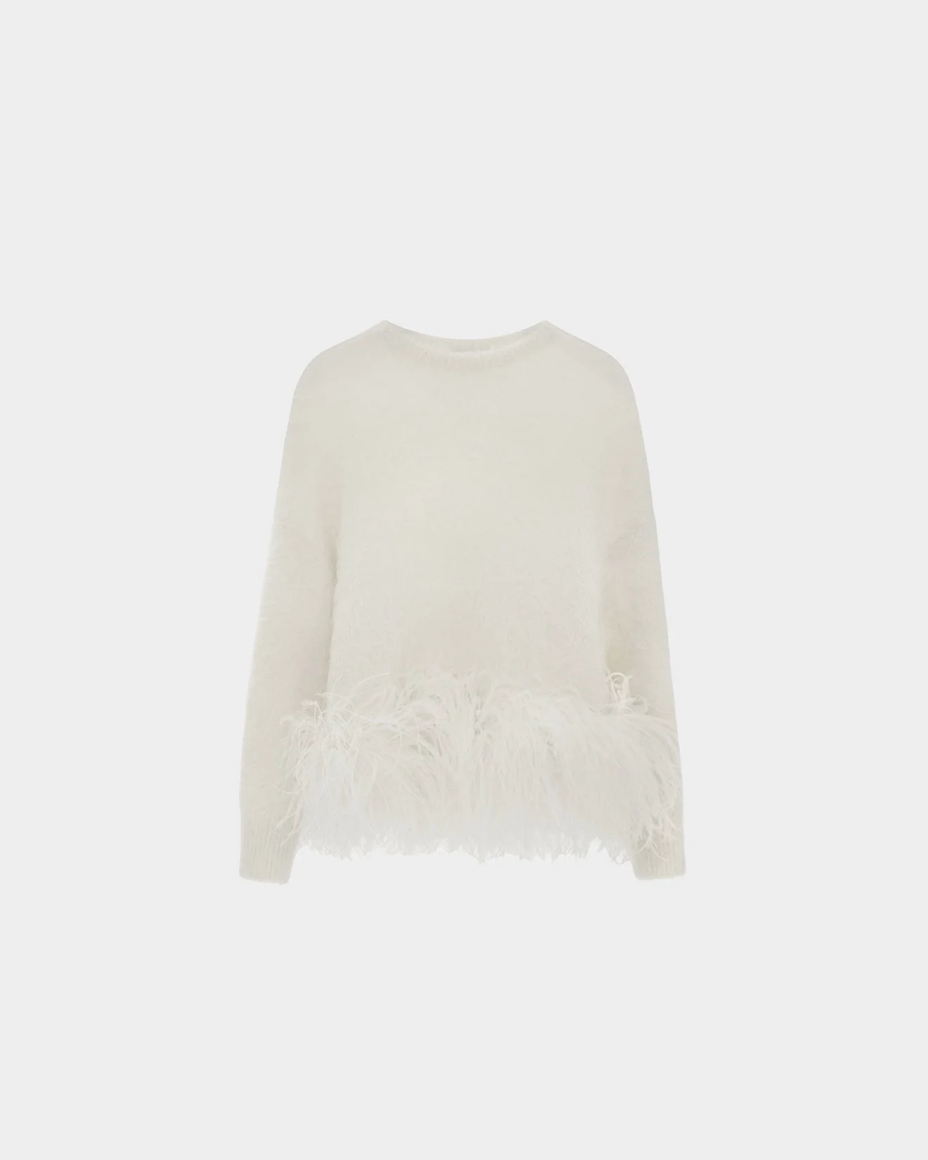 DOVICO JUMPER IN ALPACA KNIT - 1