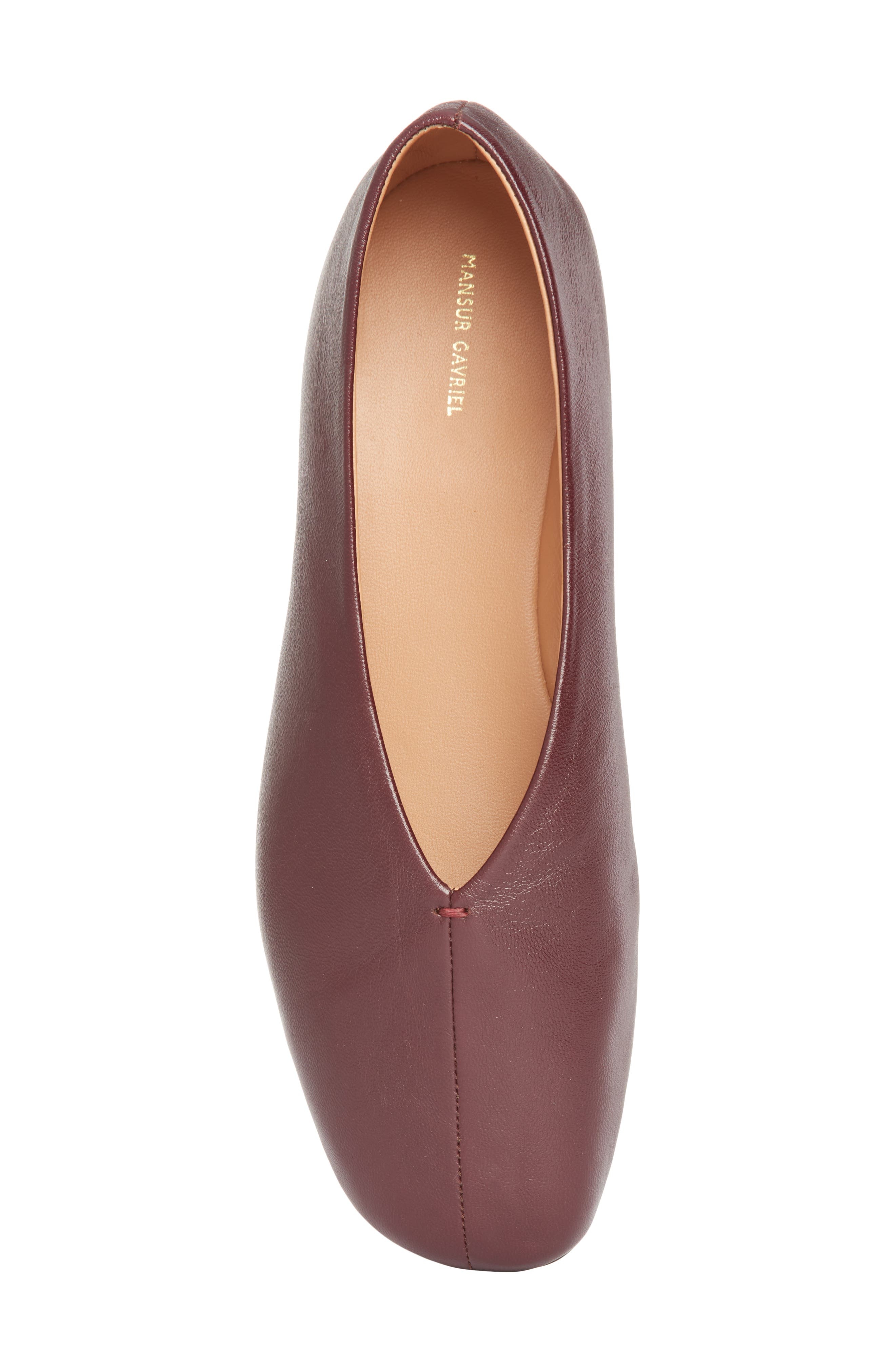 Mansur Gavriel Glove Flat in Plum at Nordstrom - 5