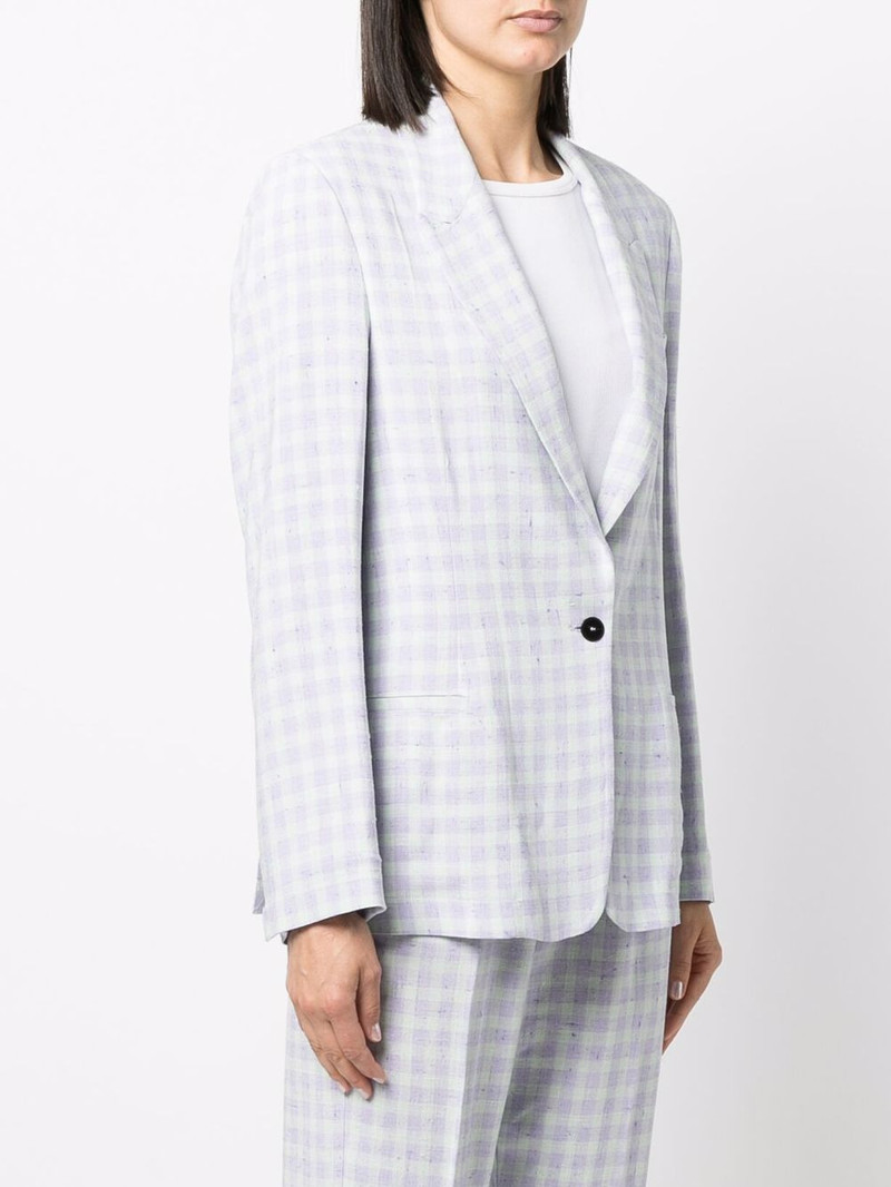 check-print blazer 3