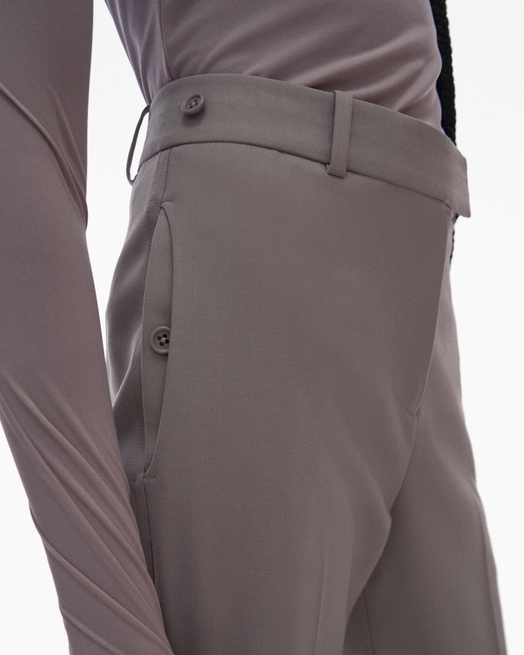 STRAIGHT SUIT PANT - 7