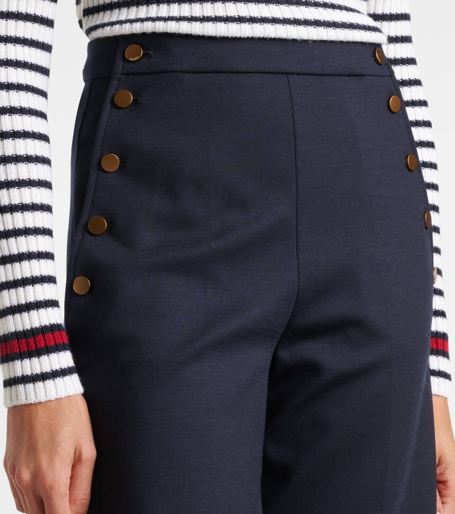 Valdez wool-blend culottes - 4