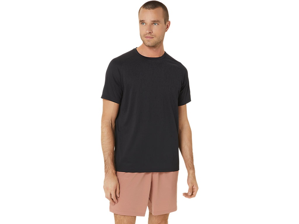 ACTIBREEZE JACQUARD SHORT SLEEVE TOP - 1