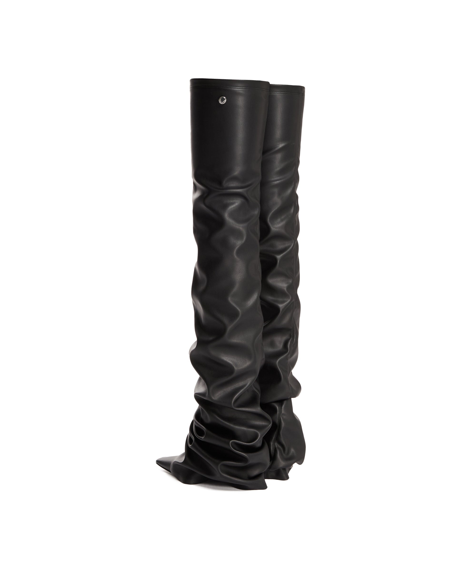Black High Robin OTK Boots - 5