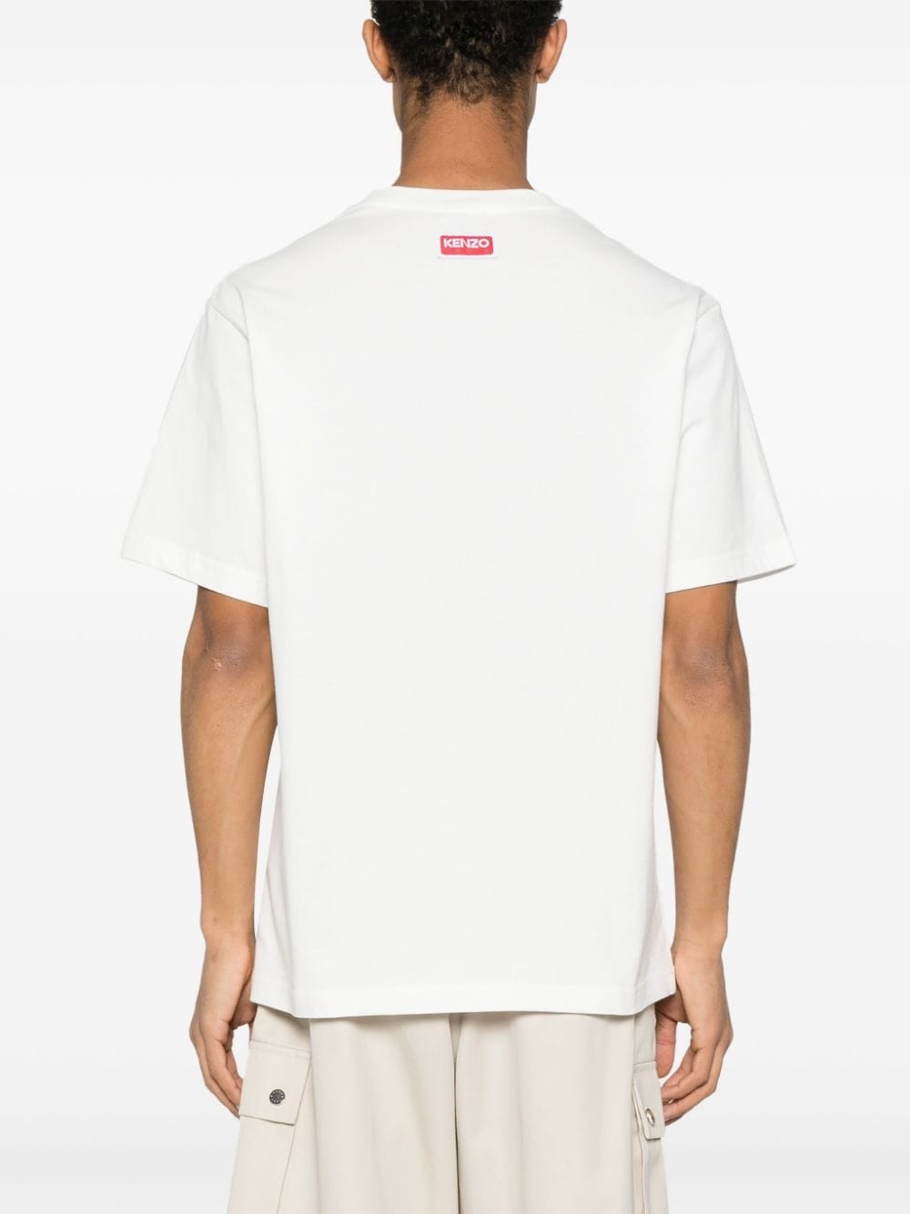 Elephant-print cotton T-shirt - 4
