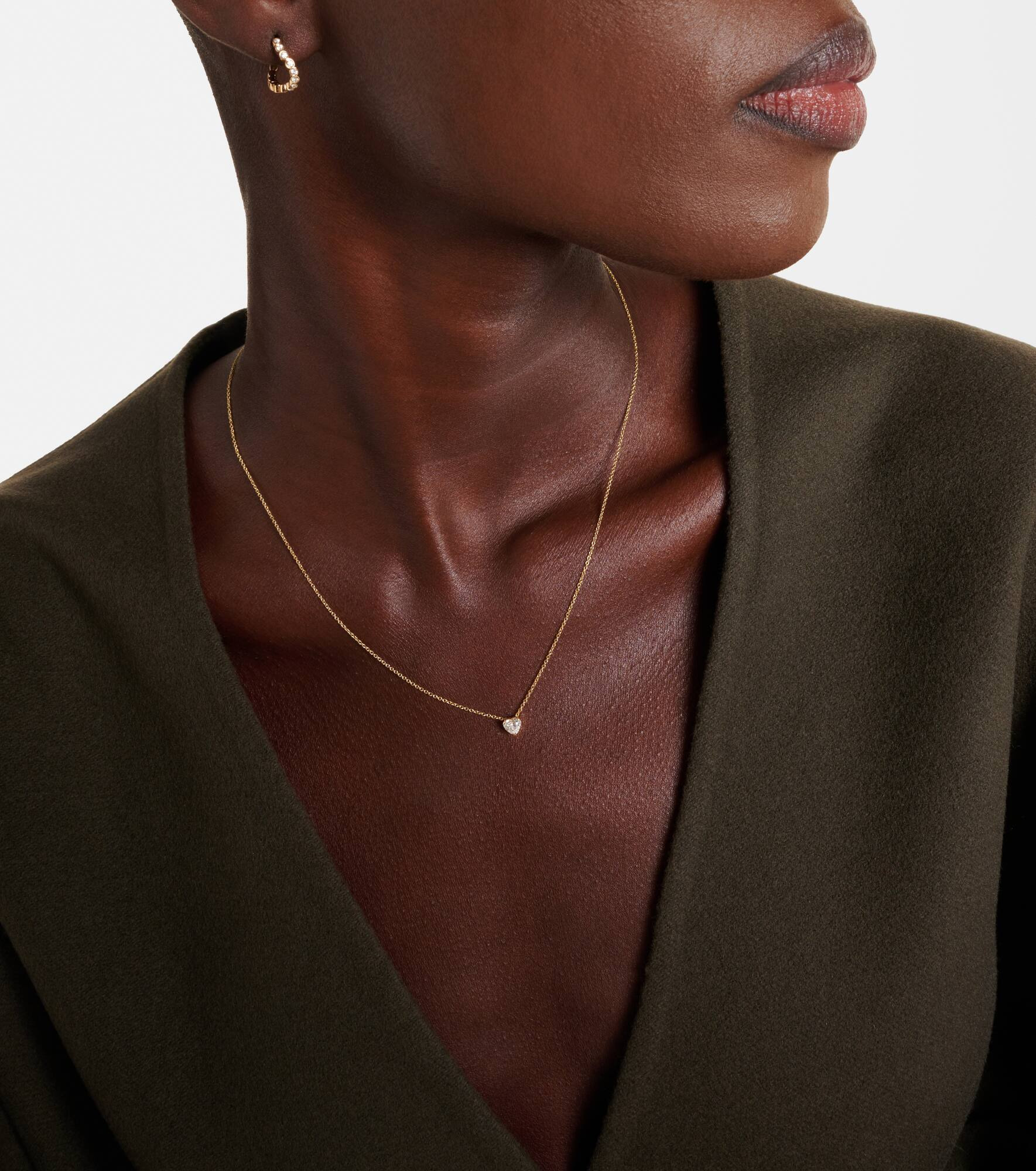Orangerie de Coeur 18kt gold necklace with diamonds - 3