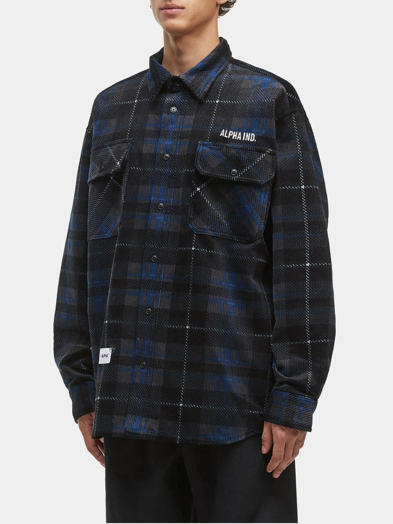 ALPHA INDUSTRIES UNFRM FLANNEL SHIRT outlook