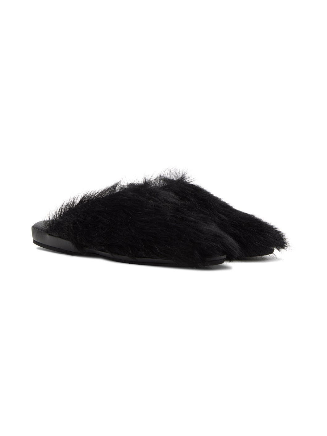 Black Fussbett Sabot Slippers - 4
