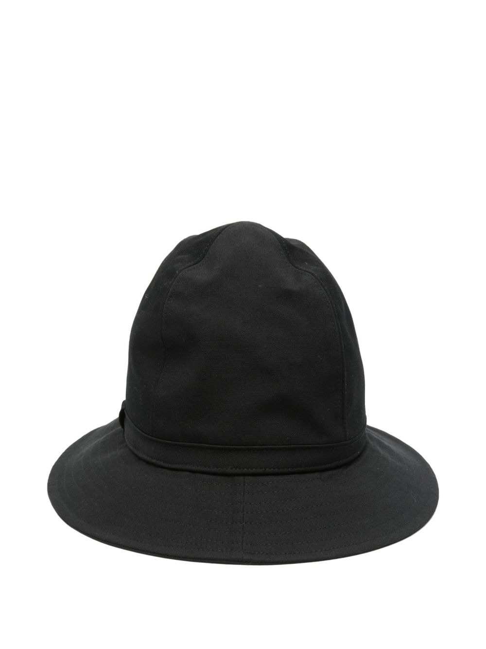 strap-detail cotton bucket hat - 2