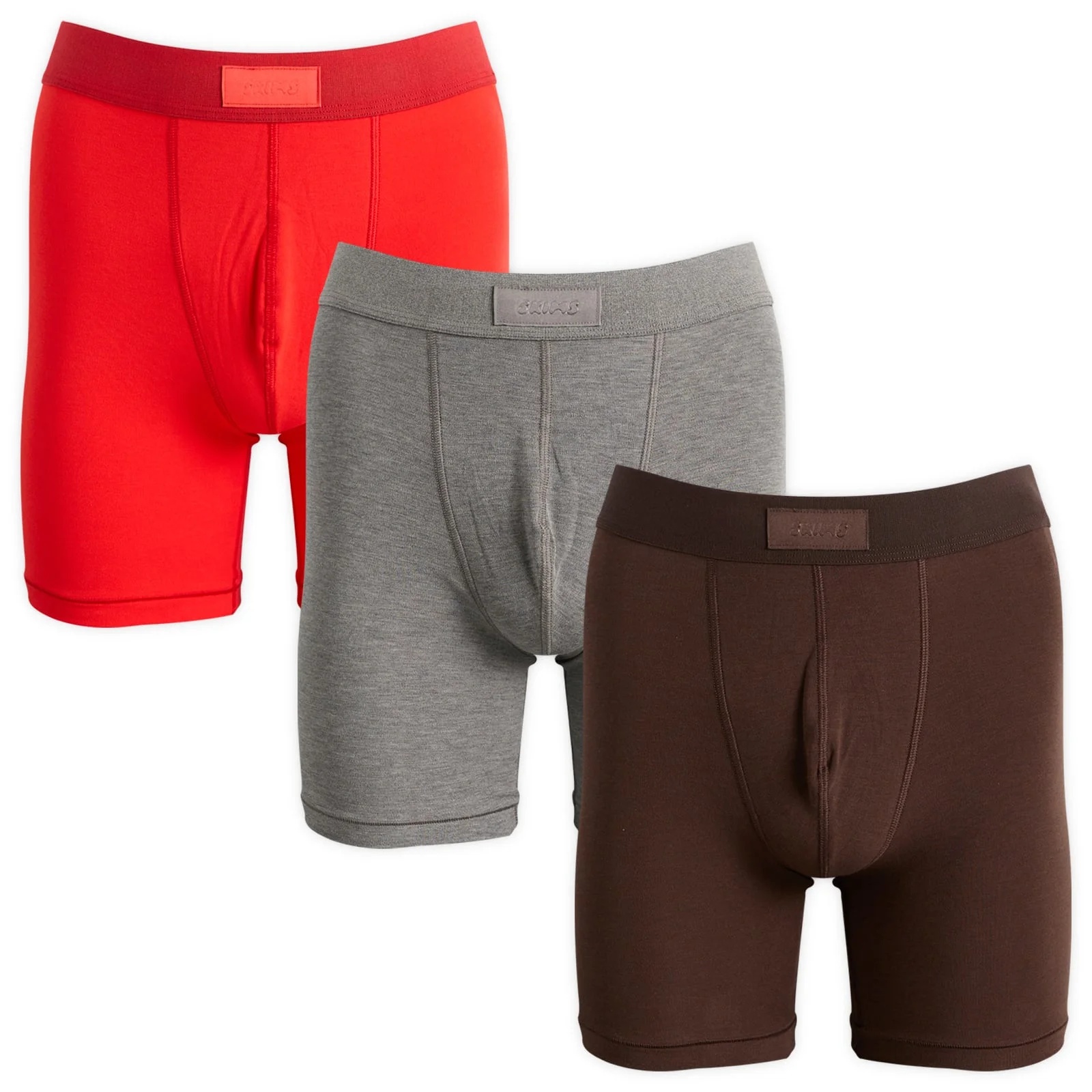 SKIMS Cotton Boxer Brief 5" - 3-Pack - 1