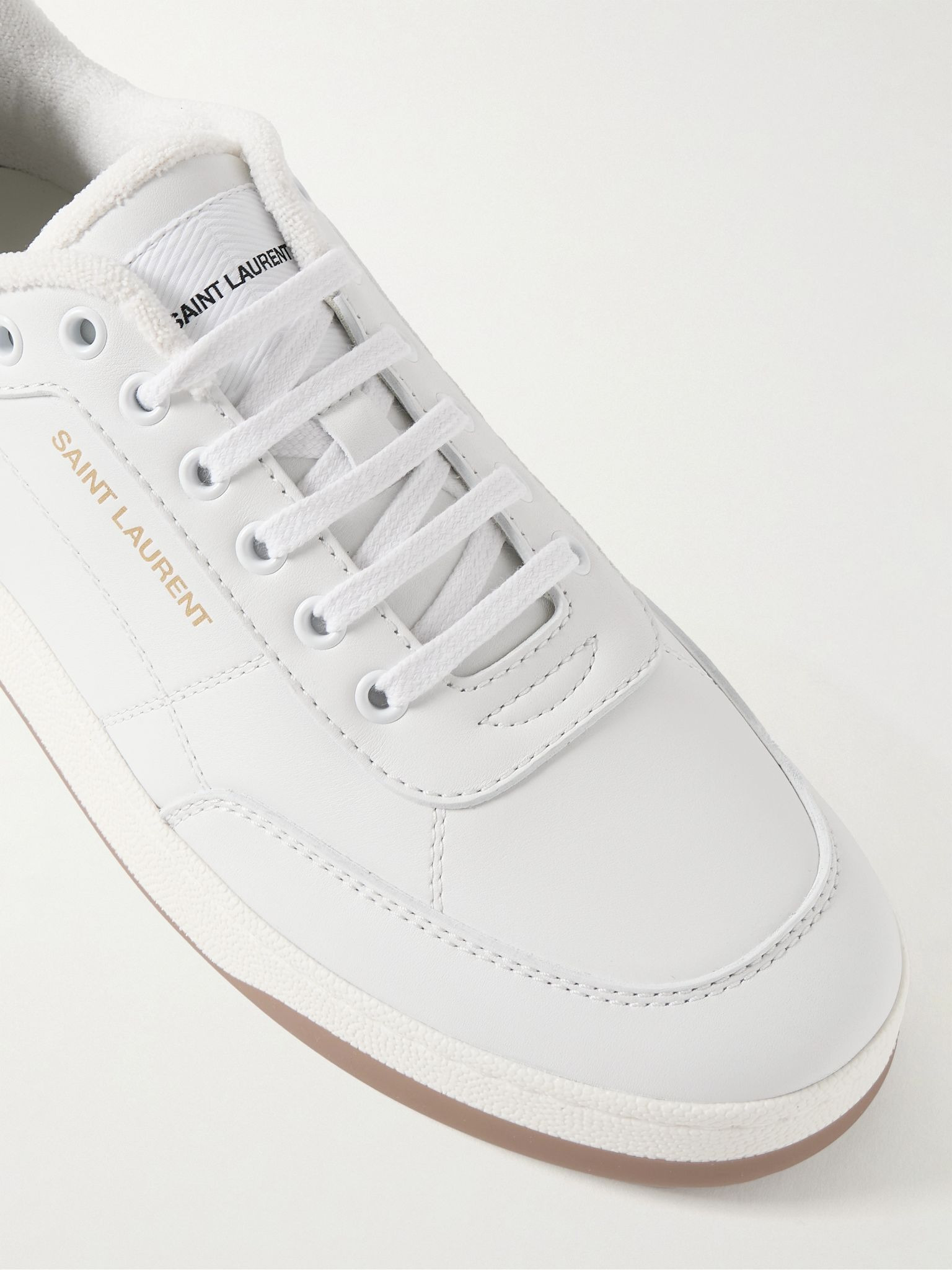 SL/61 Leather Sneakers White - 5