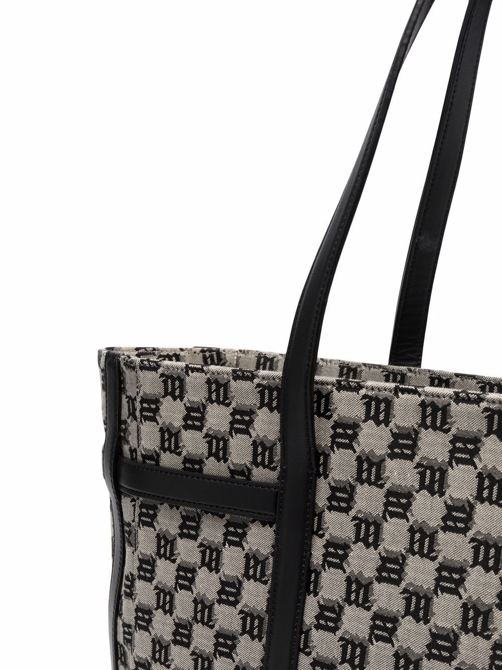 monogram-pattern tote bag - 4