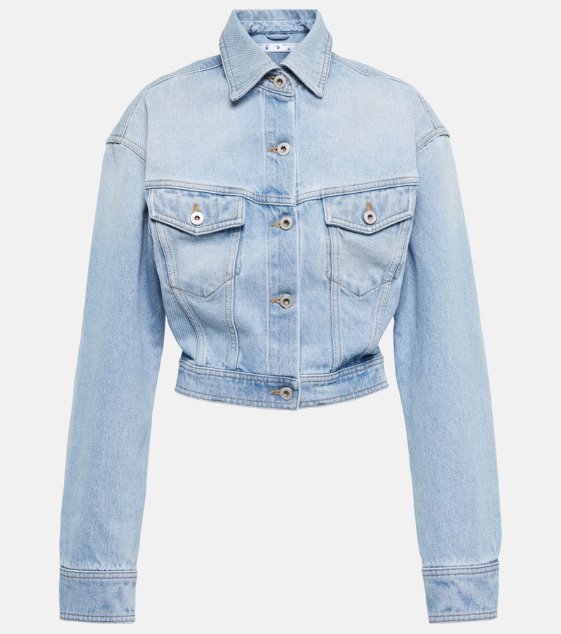 Toybox cropped denim jacket 1