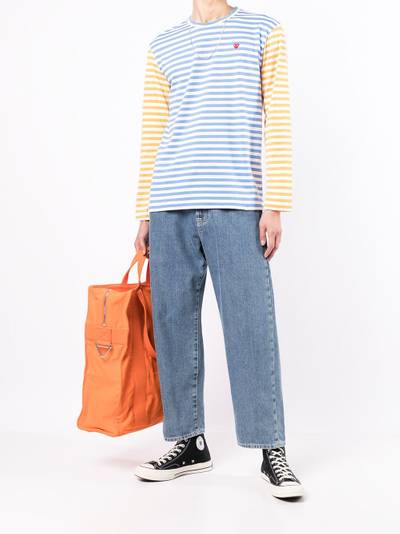 Comme des Garçons PLAY striped long-sleeve T-shirt outlook