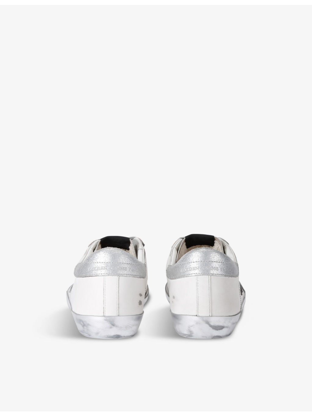 Super-Star logo-embellished leather low-top trainers - 4