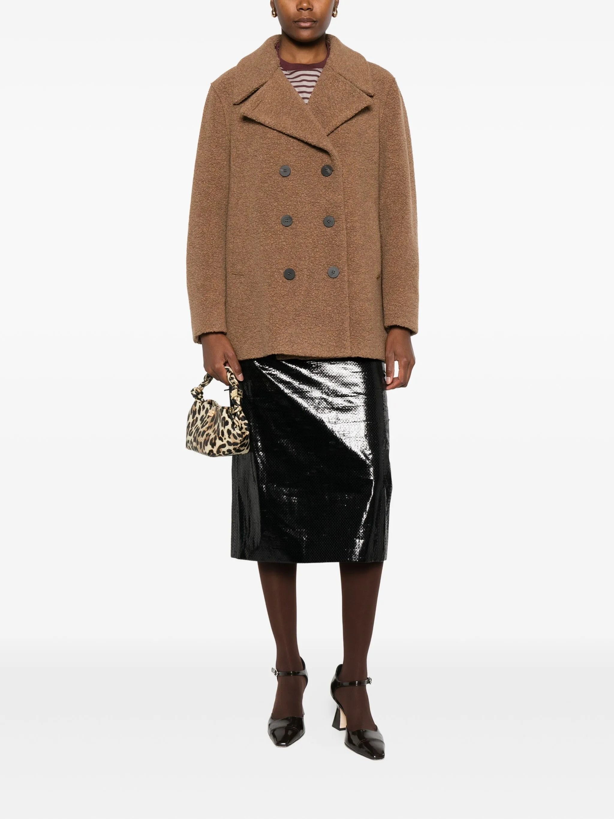 Harris Wharf London Double-breasted Jacket - 4