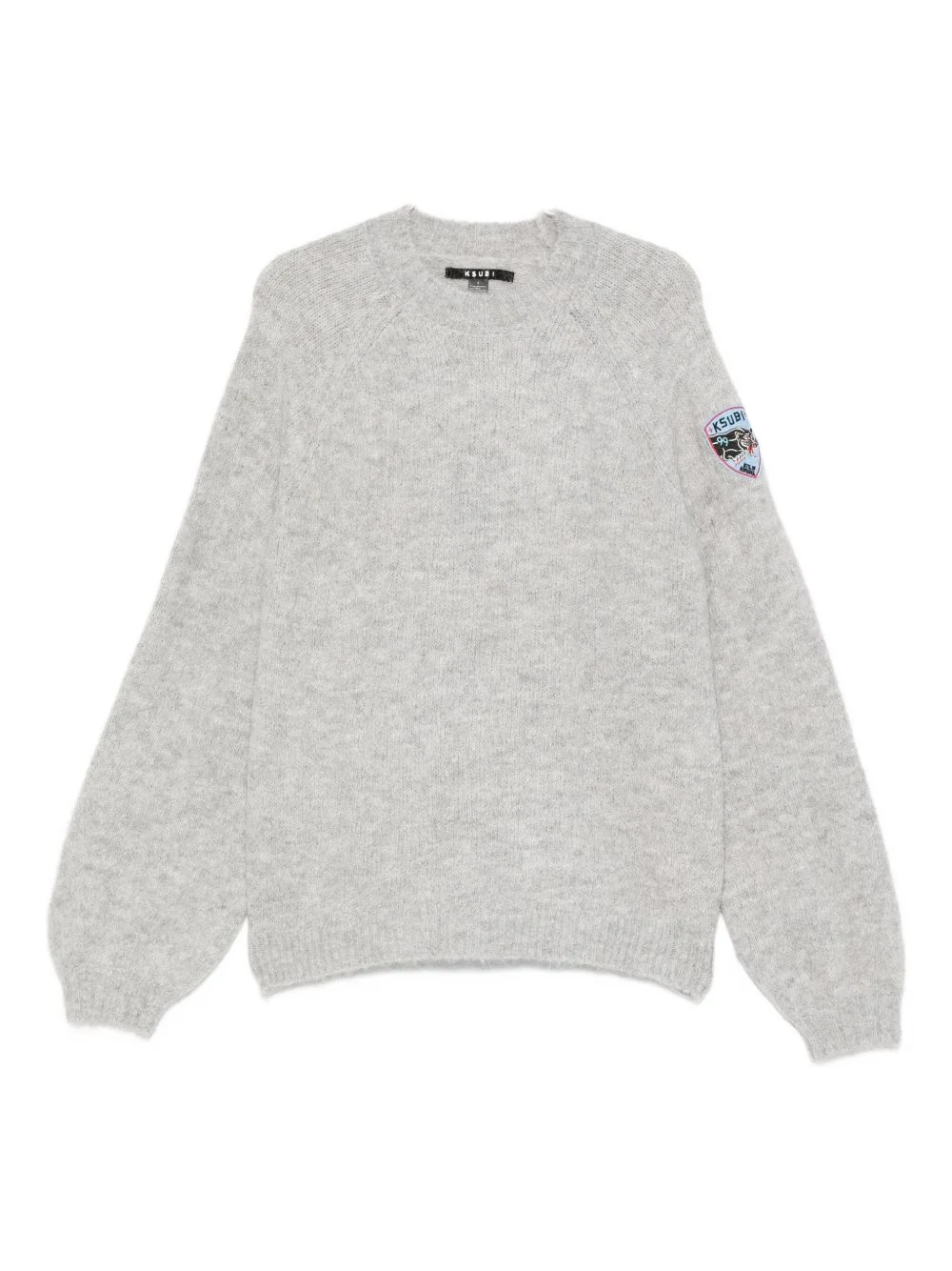 patch-detail sweater - 1