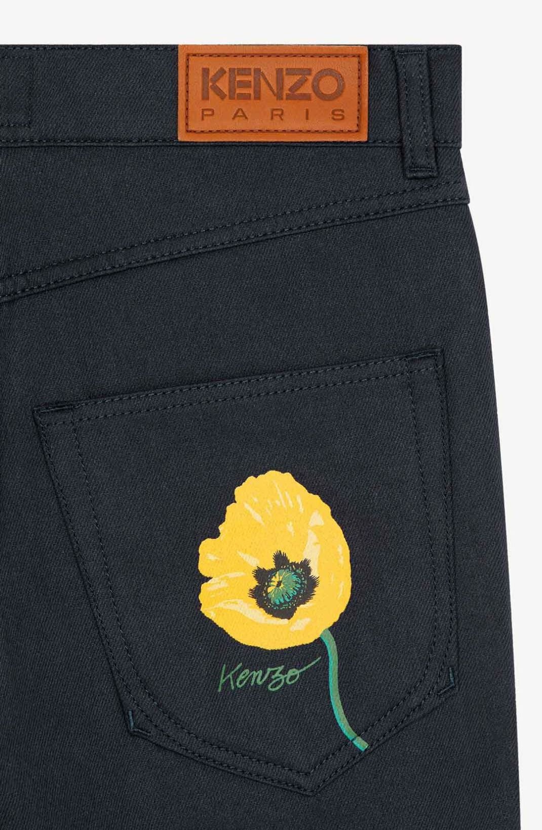 'KENZO POPPY' five pocket short - 4