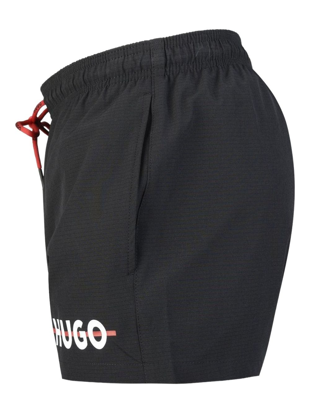 logo-print swim shorts - 2