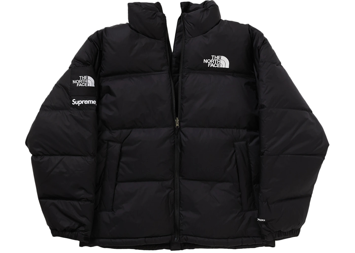 Supreme The North Face Split Nuptse Jacket Black - 3