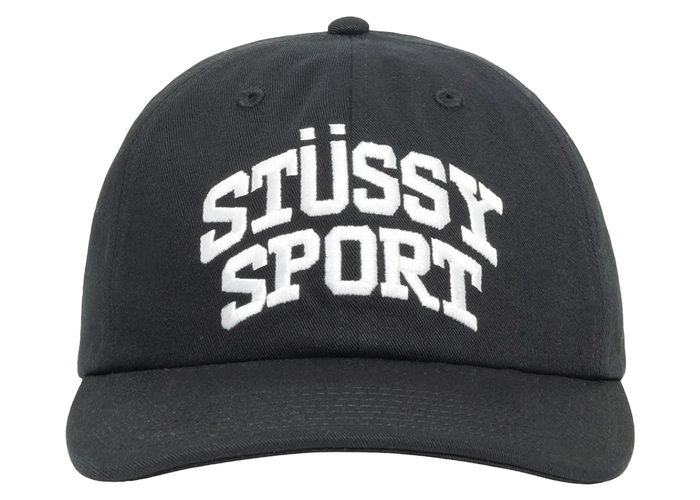 Stussy Mid Depth Sport Snapback Black - 2