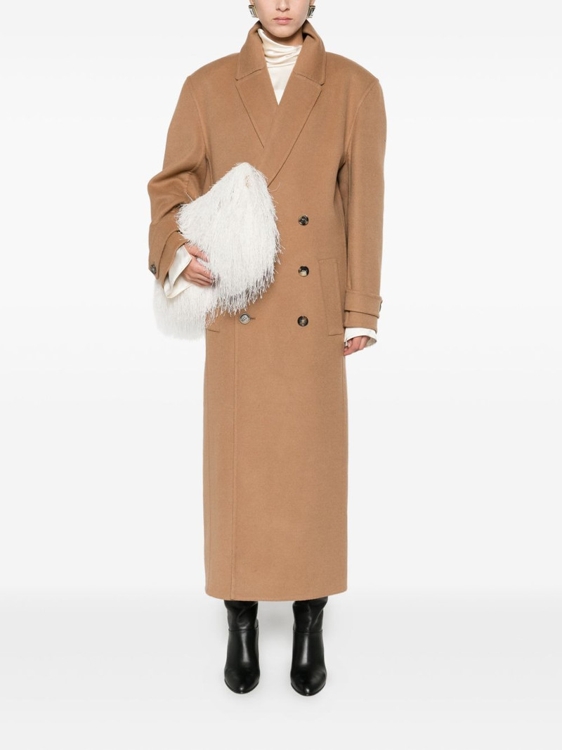 SAINT LAURENT double-breasted coat outlook