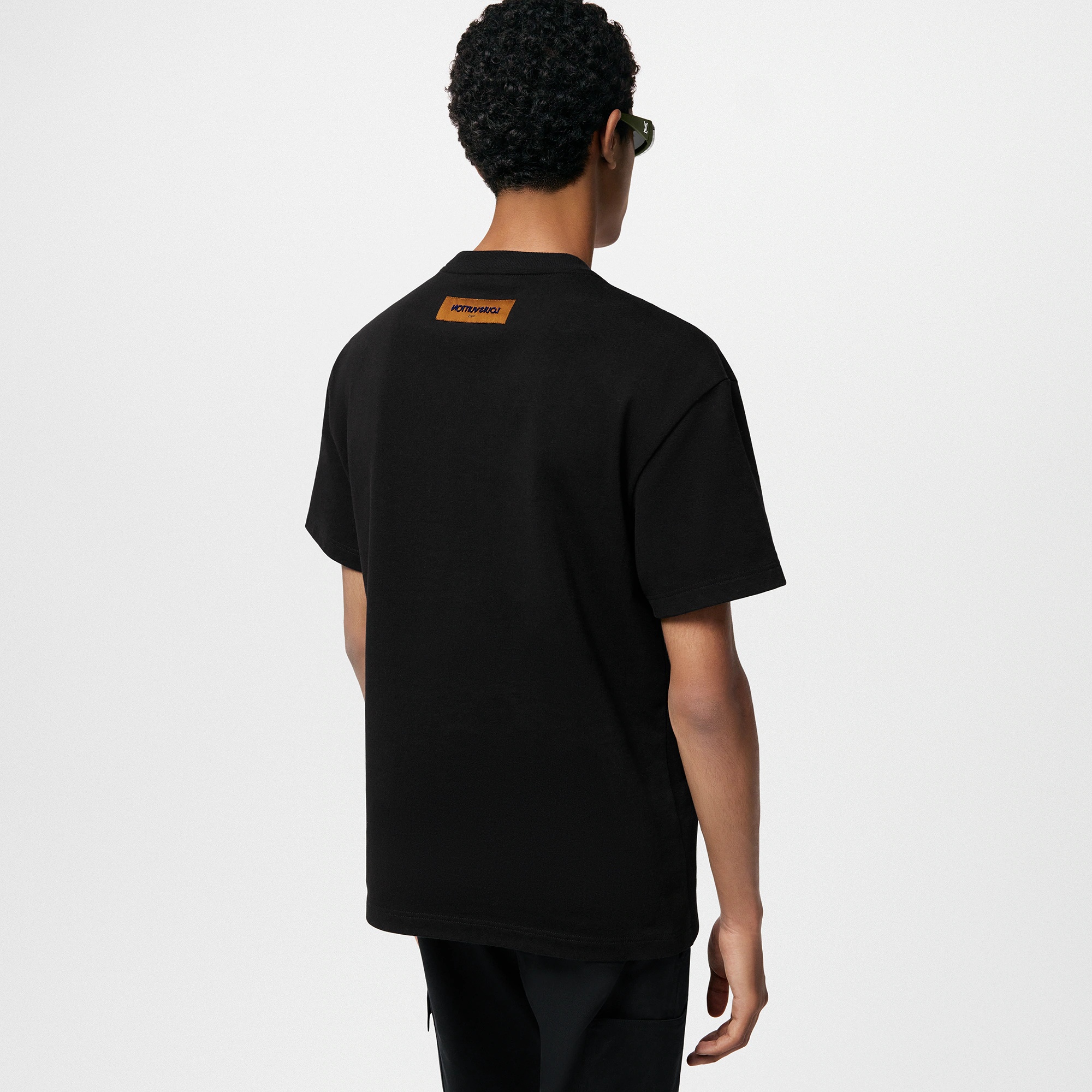 Embroidered Signature Cotton T-Shirt - 5