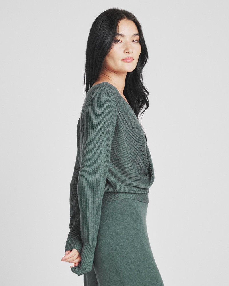 Loopknit LYR Surplice Sweater 5